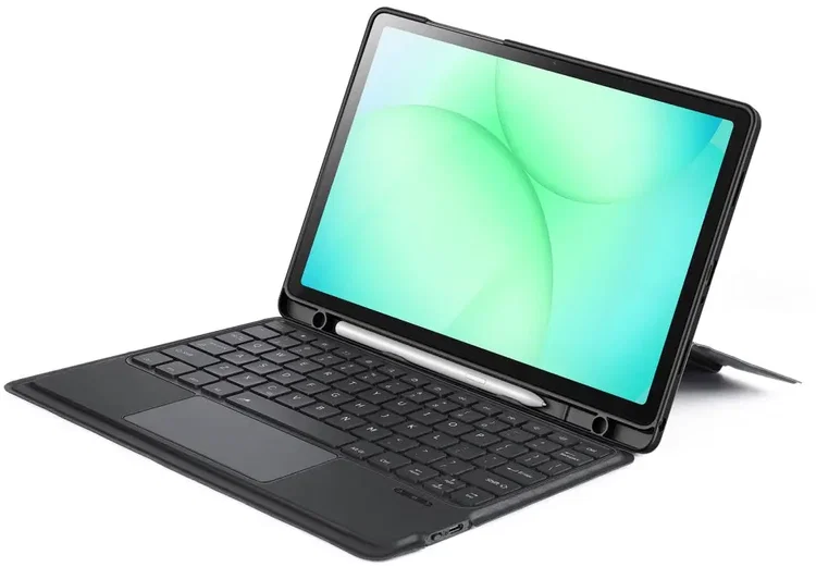 Dux Ducis tablethoes met Bluetooth-toetsenbord voor Galaxy Tab A11 Plus en A9 Plus